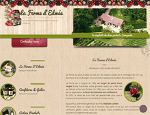 Tablet Screenshot of ferme-edmee.fr
